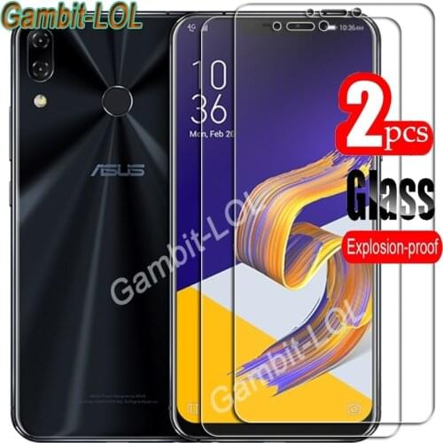 For ASUS ZenFone 5Z ZS620KL Tempered Glass Protective 5 X00QD ZE620KL ZF620KL 6.2Inch Screen Protector Smart Phone Cover Film