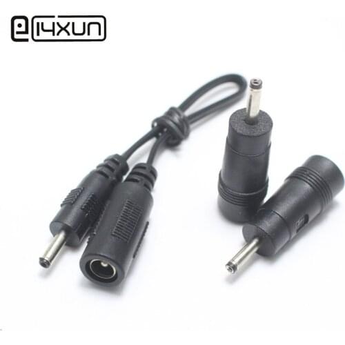 1pcs 5.5*2.1mm female jack to 3.0*1.1mm male Plug DC Power Connector Adapter Laptop 90 / 180 Degrees / with Cable