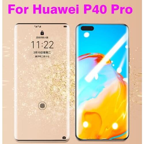 10PCS 3D Curved Tempered Glass For Huawei P40 Pro 5G Full Cover 9H film Explosion-proof Screen Protector For Huawei P40 Pro 5G