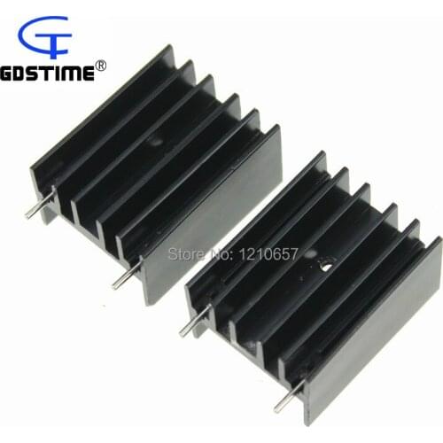 100Pieces LOT 30X23X16mm MTDA7294 L298 IC Heatsink Heat Sink Radiator