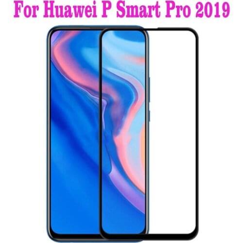 2PCS 3D High aluminum Tempered Glass For Huawei P Smart Pro Full Screen Cover 9H Screen Protector Film For Huawei P Smart Pro