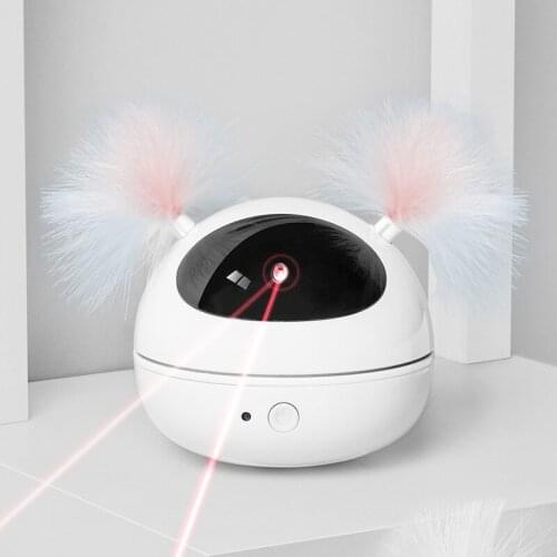 Automatic Interactive Cat Toy Smart Cat Toy Infrared Laser Light And Tease LED Pointer Rotate And Move Cat Toy Cat Toy