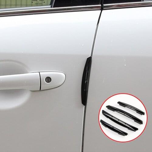 Car Sticker Door Edge Guards Trim Molding Protection Strip For Audi A3 A4 A5 A6 A7 A8 B6 B7 B8 C5 C6 TT Q3 Q5 Q7 S3 S4