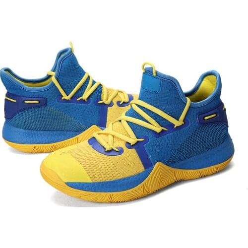 New High-top Men Basketball Shoes Classic Sports Anti-skid Breathable Couples Sports Basketball Parent-child basketball shoes