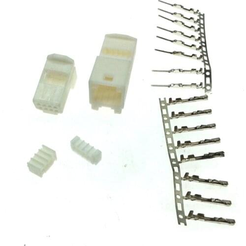 DJ7081-0.7-11/21 8pin for NISSAN male female connector terminal DVR driving recorder rearview mirror connector plug housing Wing