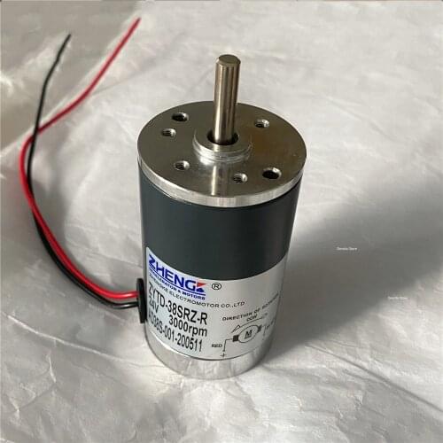 ZYTD-38SRZ-R 7W Torque Brushed Electric Motor 12V 24V DC 2000RPM 3000RPM 4000RPM 5000RPM High Speed Original Automation machines