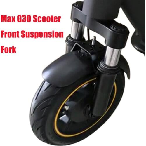 Electric Scooter Hydraulic Shock Absorber Kit for Ninebot MAX G30 Scooter Front Fork Front Suspension with Kickstand Accessories