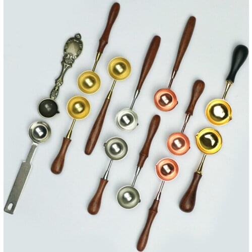 Lacquer spoon Lacquer seal spoon Lacquer wax grain wax strip special spoon Lacquer wax production special accessories