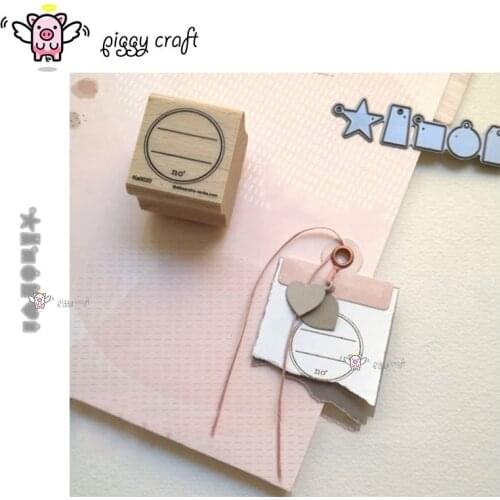 Piggy Craft metal cutting dies cut die mold Various shapes hanging chain Scrapbook paper craft knife mould blade punch stencils