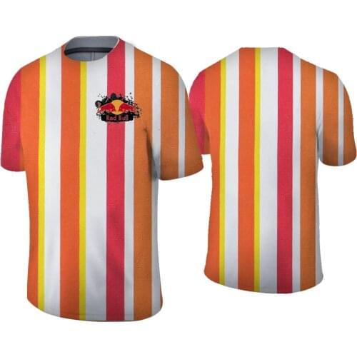 Mens striped T-shirt 3D printed loose T-shirt Summer funny t-shirts Harajuku graphic shirt T-shirts O-neck t-shirt mens clothes