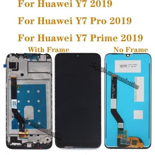 For Huawei Y7 Pro 2019 DUB-LX2 DUB-L22 LCD touch screen for Huawei Y7 2019 LCD display repair parts