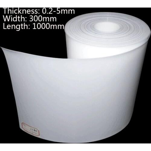 PTFE Plate Roll Rod Sheet Polytef Polytetrafluoroethylene Plate Anti-corrosion High Temperature 100X100mm Coil Gasket
