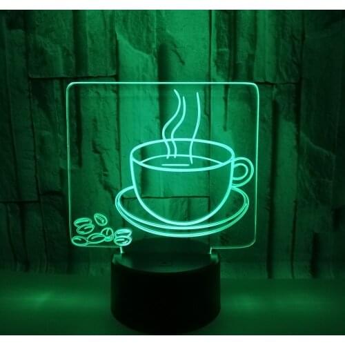 3d Lamp Illusion Led Night Light Home Decor Creative Gifts for Parent Friend Colleague Living BedroomTable Lamp Remote Control