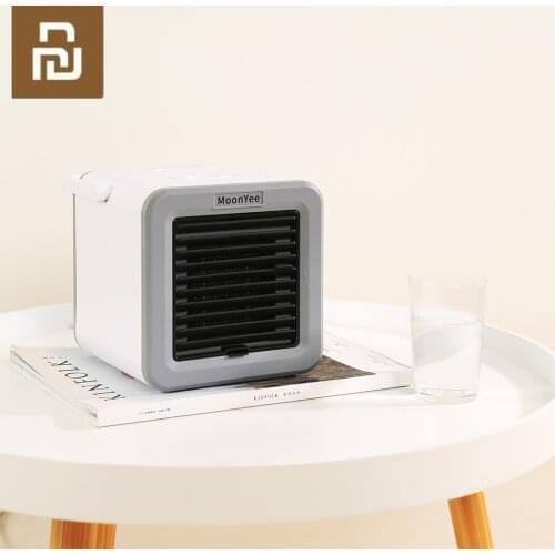 New Xiaomi MoonYee Heating Cooling Fan Water Cooling Speed Heating Intelligent Constant Temperature Desktop Air Conditioning Fan