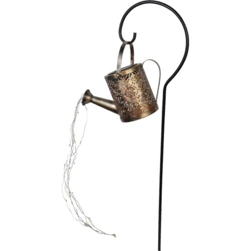 Waterproof Outdoors Solar Garden Stake Lights, Watering Can Lights, LED Solar Landscape Lights for Garden, Solar Lights