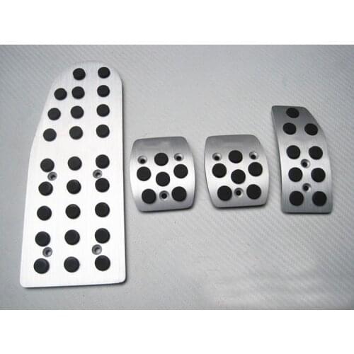 DEE Car Accessories High quality accelerator gas brake foot rest pedal pads for SUZUKI SWIFT AT/MT pedal pad Sticker