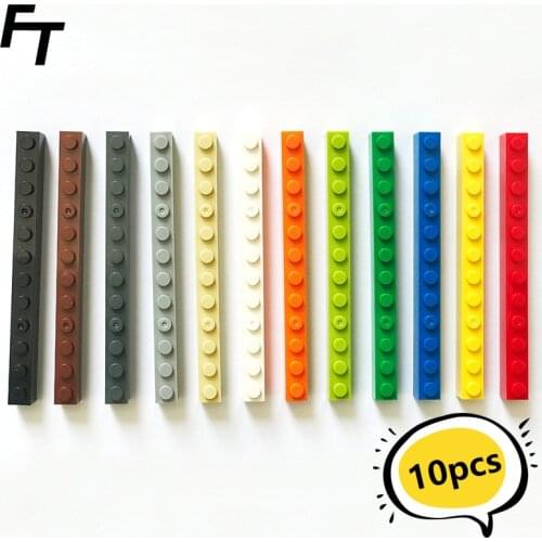 10pcs Small Particle 6112 High Brick 1x12 DIY Building Blocks Compatible with Creative Gift MOC Blocks Castle Toys