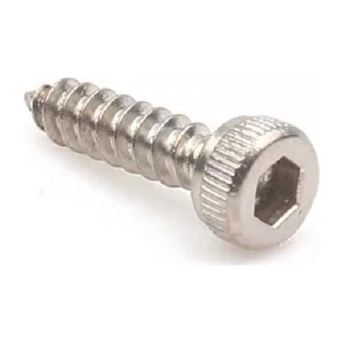 100PCS 304 Stainless Steel Hexagon Self-tapping Screws M2 M2.5 M3 M4 Cup knurled self tapping inner hexagon screw