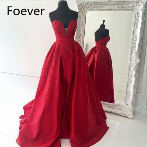 Vestidos De Baile Ball Gown Prom Dress 2019 Sweetheart Backless Satin Long Evening Dress