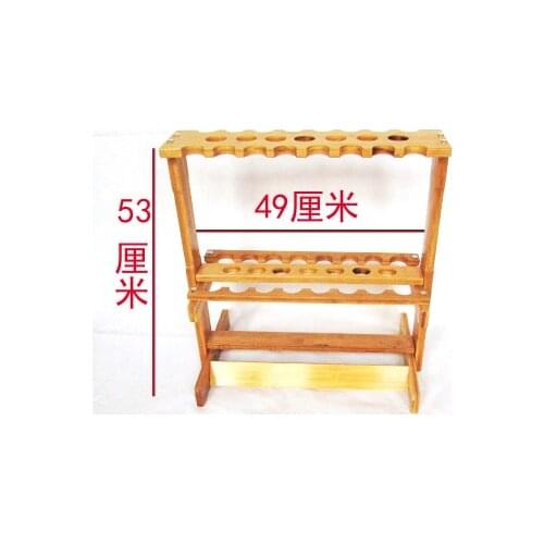 Bamboo pole frame fishing rod display rack display rack fishing supplies