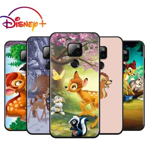 Disney Bambi For Huawei Nova 5i P Smart 2021 2020 Z S Plus Mate 40 RS 30 20 10 Pro Lite 2019 2018 Phone Case