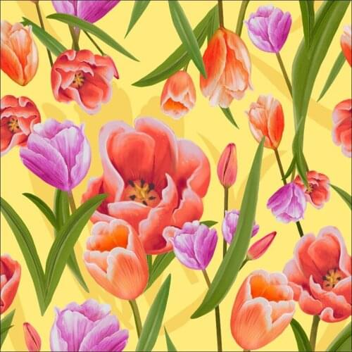 Polyester Four-way stretch fabric for childrens clothing daily necessities pattern custom printing shirt sewing fabric K