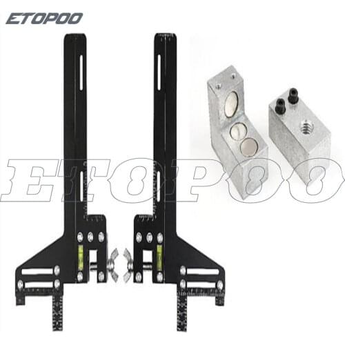 1set single line elevator rail gauge guide ruler elevator guide ruler Guideway positioning ruler School board guide ruler