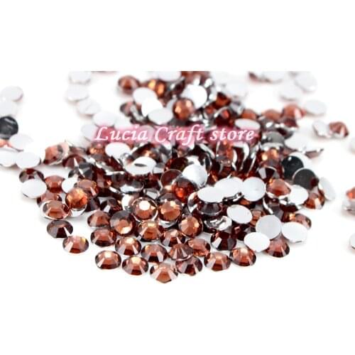 Lucia crafts 5mm ss20 500pcs Resin Flatback Imitated Rhinestones DIY Mobile Phone Nail Art Craft F0704