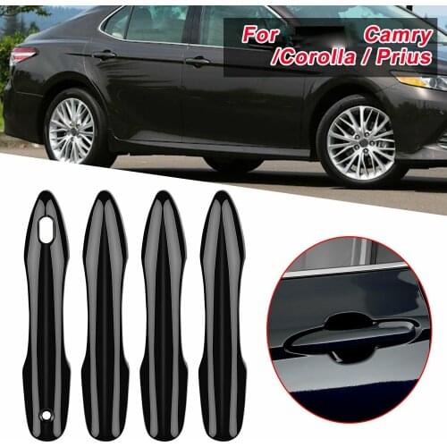 For Toyota Corolla Camry Prius 2018-2020 Door Handle Covers Decoration Trims with Smart Keyholes