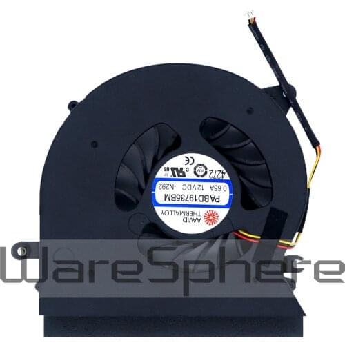 New CPU Cooling Fan for MSI GT72 GT72S GT72VR 6QD 6RD MS-1781 MS-1782 E330800520MC2 PABD19735BM