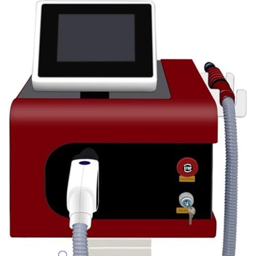 Portable q switch nd yag laser tattoo removal machine with 4 treatment heads