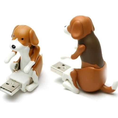 Portable Mini Cute USB 2.0 Flash Disk Spot Dog Rascal USB Toy Relieve Pressure for Office Worker Cartoon USB Dog Flash Drive