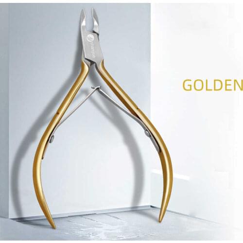 Professional Stainless Steel Cuticle Nipper Nail Clipper Remover Scissors Trimming Dead Skin Manicure Care Tools 1Pcs