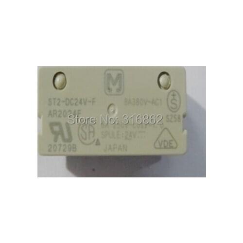 ST2-DC24V-F ST2-24V-F ST2-DC24V ST2-24V AR2024F RELAY ORIGINAL 2PCS/LOT Free Shipping electronic Components kit