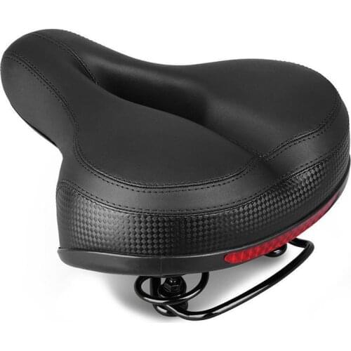 Bicycle Saddle MTB Bike Saddles Artificial leather Iron Saddle 260-210 mm 770g Road Bike Bicycle Saddle