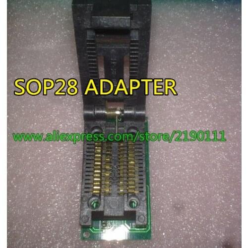 SOP28 to DIP28 IC socket Programmer adapter Socket High Quality CNV-SOP-DIP28 With cover