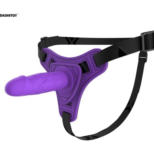 Strap On Dildo For Women Silicone Wearable Fake Penis Female Lesbian Masturbator strapon dildos For Anal Sex Toys Fb