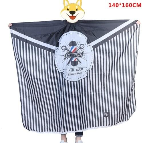Waterproof Haircut Cape Cloth Hairdresser Apron Cutting Hair Pattern Salon Barber Cape Hairdressing Wrap Gown Tools