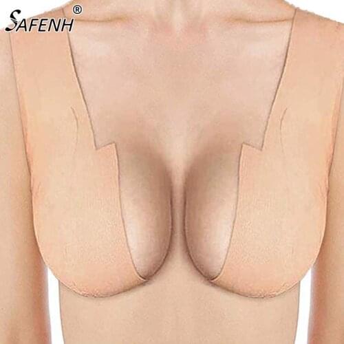1 Roll 5M Women Breast Nipple Covers Push Up Bra Body Invisible Sexy Boob Tape Women Breast Nipple Covers Push Up Bra 4 Sizes