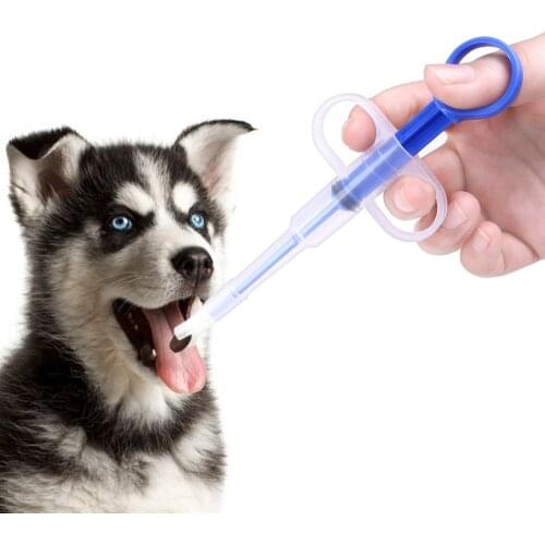 1PCS Pet Syringe Tablet Pill Gun Piller Push Dispenser Medicine Water Milk Syringe Dog Cat Tube Feeder Tools Dog Accessories