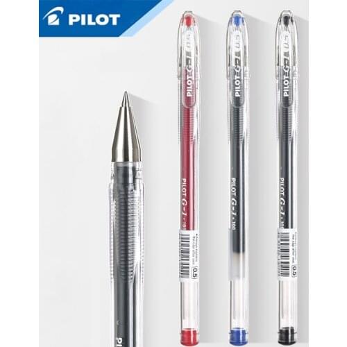 12 Pieces PILOT BL-G1-5T Gel Pen Student Office Pen Go Strain Shili Pen 0.5 mm Signing Pen