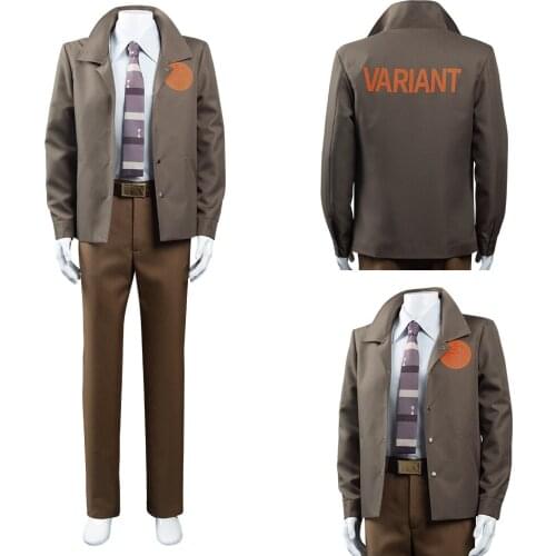 2021 Movie Loki TVA Cosplay Costume Time Variance Authority Uniform Outfits Halloween Carnival Suit