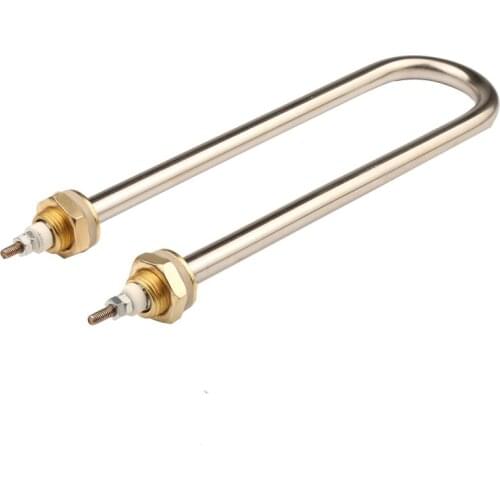 220V 1000W U Type Electric Heat Pipe M16 Copper Thread Water Heating Tube U-shape Heating Element Cartridge Heater Tube