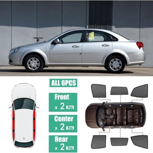 Side Windows Magnetic Sun Shade UV Protection Ray Blocking Mesh Visor Fit For Buick Excelle 2011-2015