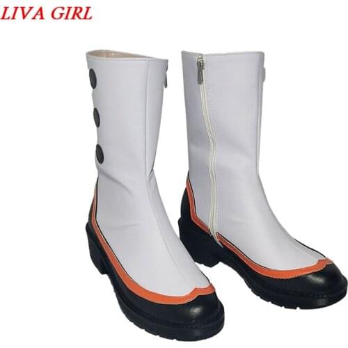 2019 Anime DARLING in the FRANXX Cosplay Shoes 02 Cosplay Boots Zero Two Women Cos Shoes