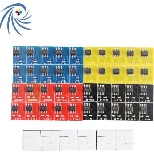 40PCS K300A C300 M300 Y300A Toner Cartridge Chip For Samsung clp-300 clp 300 clp300 CLX-2160 clx2160 3160FN Refill Reset Chips