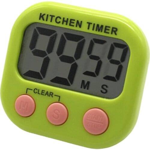 Household Kitchen Electronic Timer Digital Timer Large-screen Display for Cooking Baking Sports Games