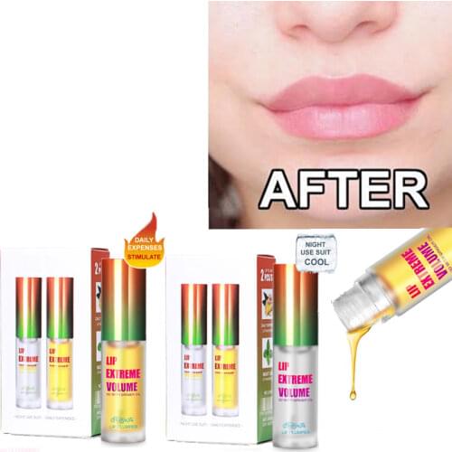 Instant Volumising Lip Plumper Collagen Lip Plumping Gloss Moisturizer Repair Lip Extreme Volume Essence Lips Enhancer Cosmetics