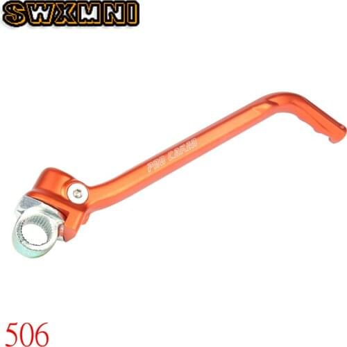 7075 Aluminum Forged Kick Start Starter Lever Pedal Arm For EXC SX125 SX150 2016 Motocross Dirt Bike Off Road Motorcycle