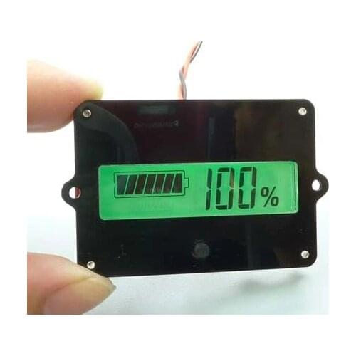 12V 24V 36V 48V lithium battery LCD power display panel battery tester